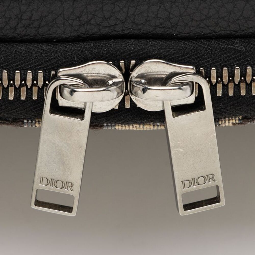 Dior Oblique Double Zip Pouch - Picture 9 of 12
